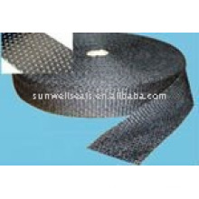 Carbon fiber tape coated with aluminium